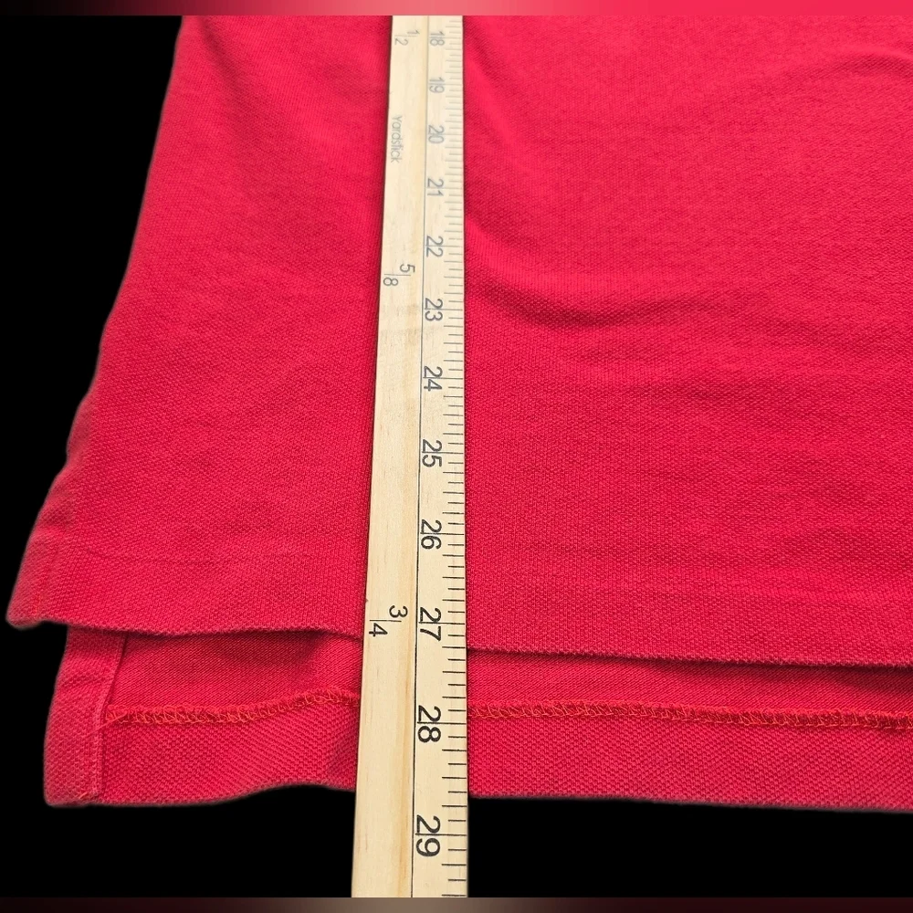 Vintage Polo by Ralph Lauren Men’s Red Short Sleeve Polo Shirt Size Large Cotton